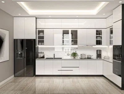 Thay vì để dao trên bếp, bạn nên cất gọn trong ngăn kéo hoặc sử dụng các giải pháp lưu trữ kín đáo để căn bếp trông sạch sẽ và nhẹ nhàng hơn