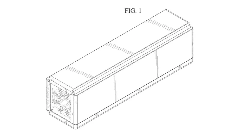 Điện thoại gập cuộn hình viên gạch mới của Samsung (Ảnh: Internet)