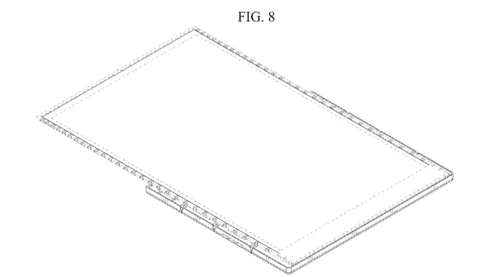 Điện thoại gập cuộn hình viên gạch mới của Samsung (Ảnh: Internet) Điện thoại gập cuộn hình viên gạch mới của Samsung (Ảnh: Internet)