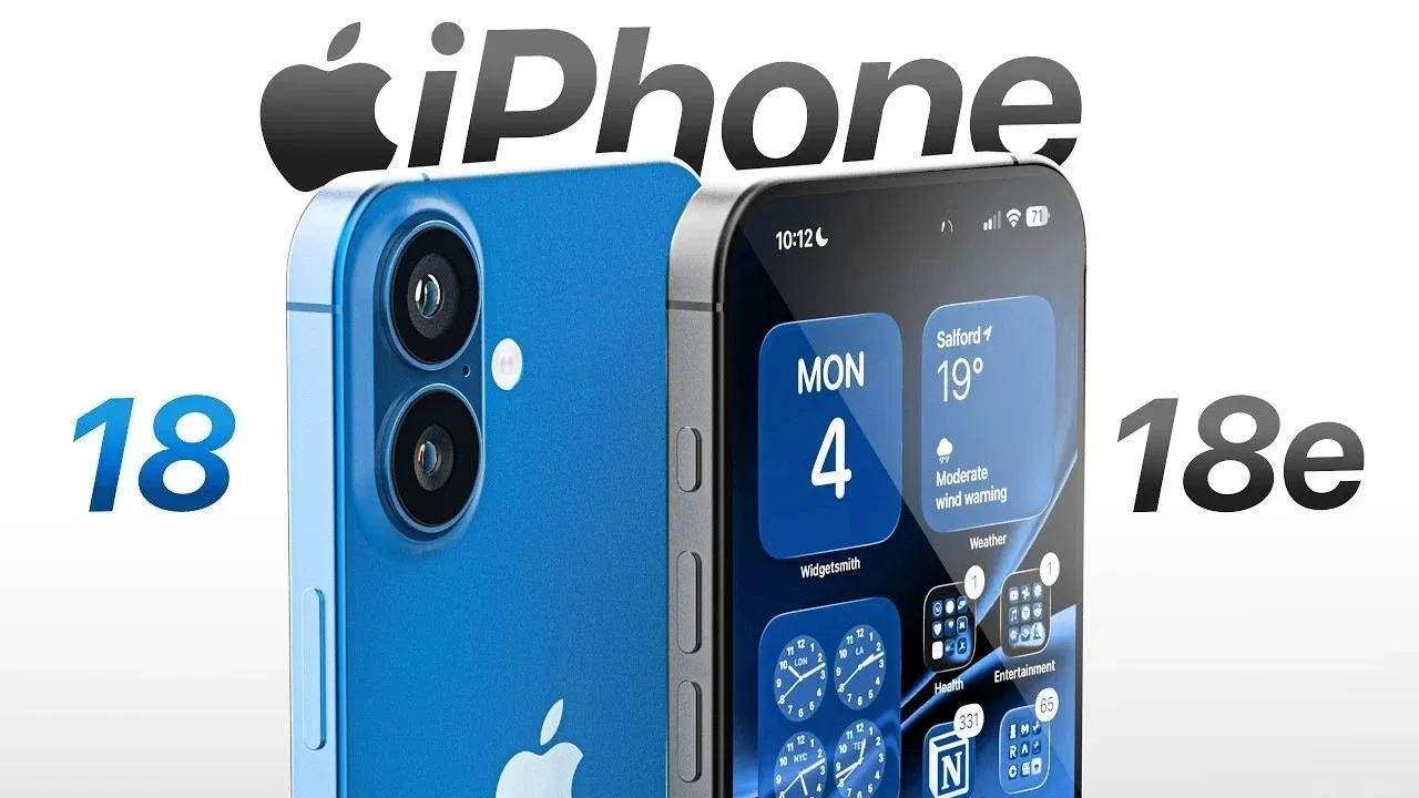 Hình ảnh dự đoán iPhone 18e của Apple (Ảnh: Internet)