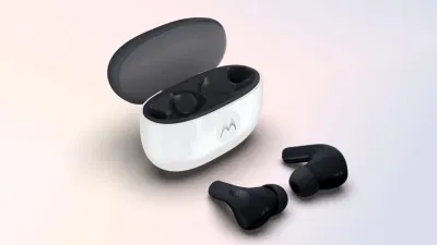 Tai nghe Motorola Buds 2 màu Pantone Carbon (Ảnh: Internet) Tai nghe Motorola Buds 2 màu Pantone Carbon (Ảnh: Internet)