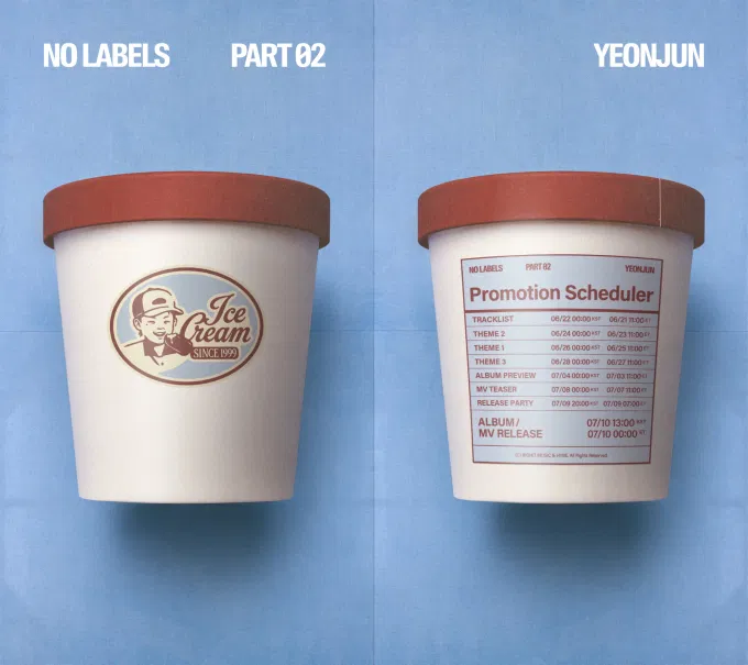 Concept độc đáo của album "NO LABELS: PART 02" (Ảnh: Internet)